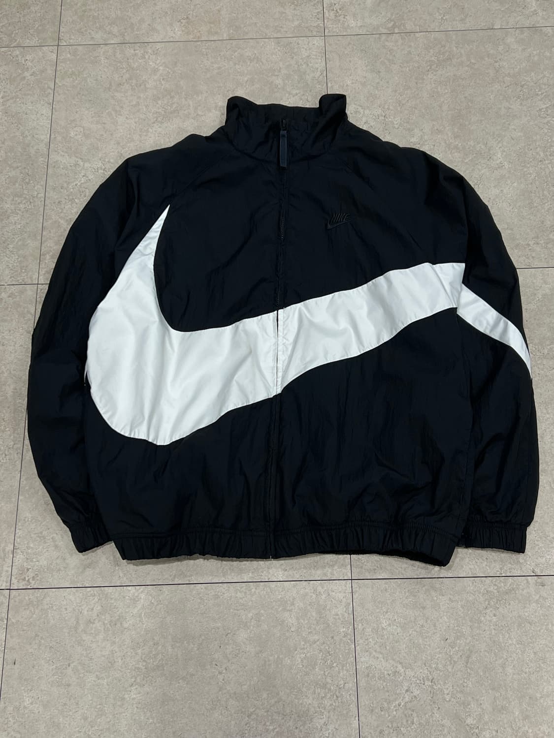 (L) 나이키 빅스우시 우븐 자켓 블랙 상품이미지2