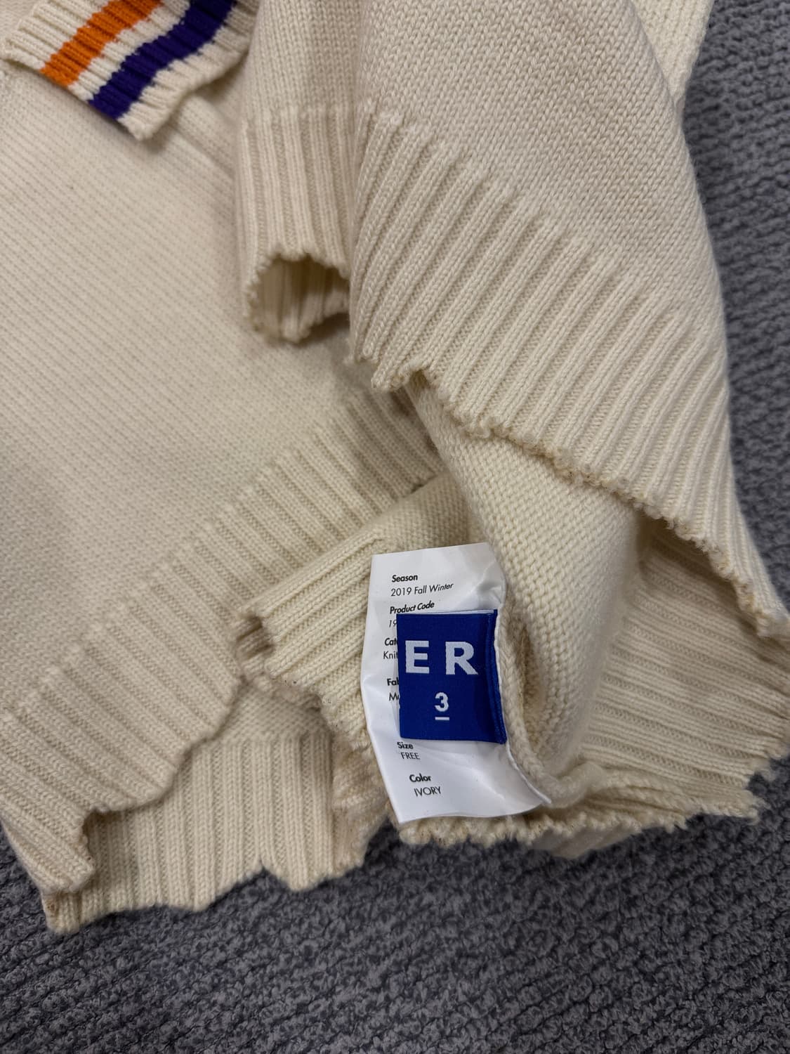 아더에러 크롭니트 3사이즈 상품이미지3