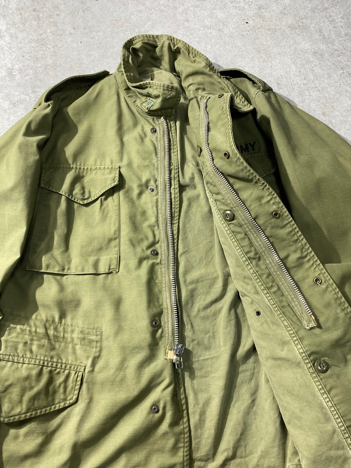 [L-XL] 6-70s U.S.ARMY 미군 오리지널 M65 필드자켓 상품이미지4