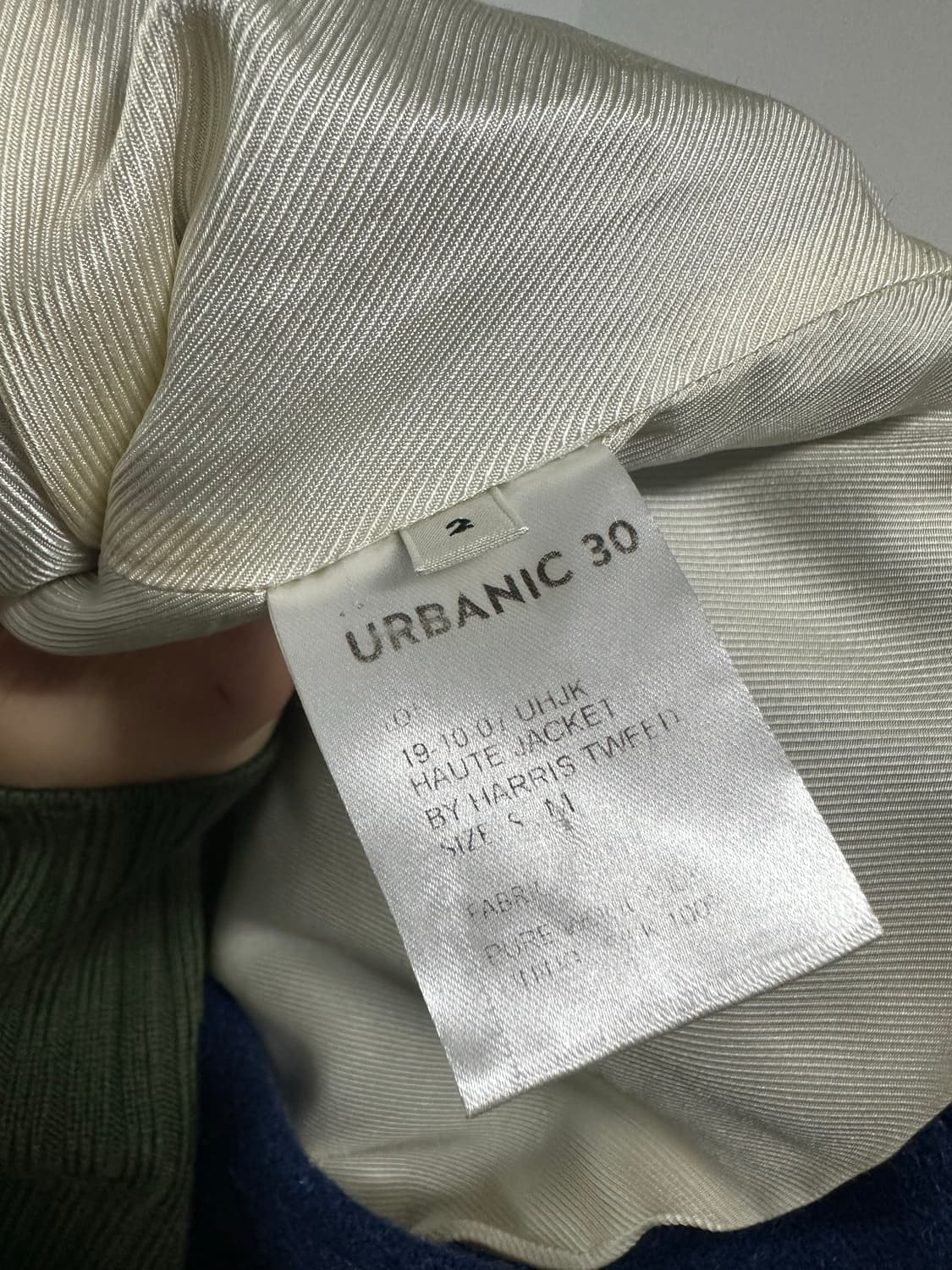 얼바닉30 해리스트위드 오뜨 자켓 상품이미지4