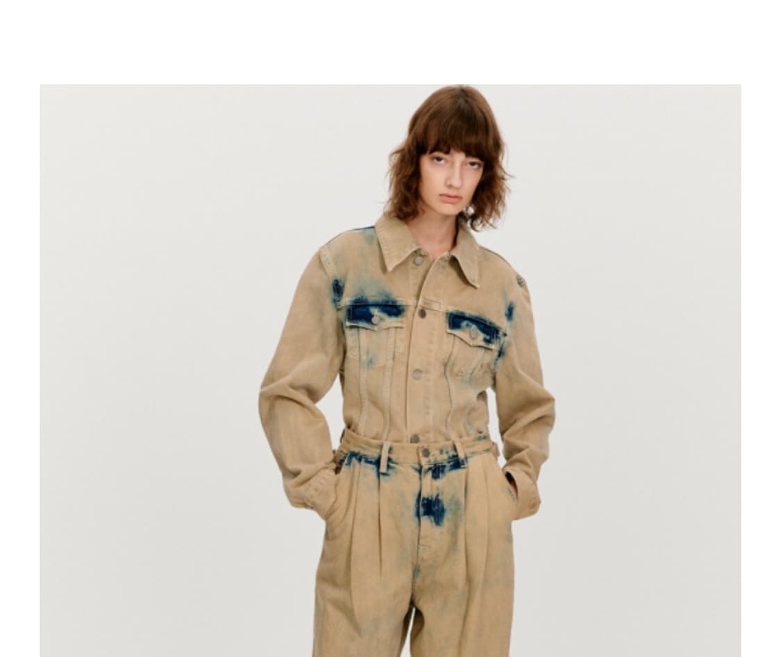 더오픈프로덕트 타이다이 데님자켓 상품이미지1