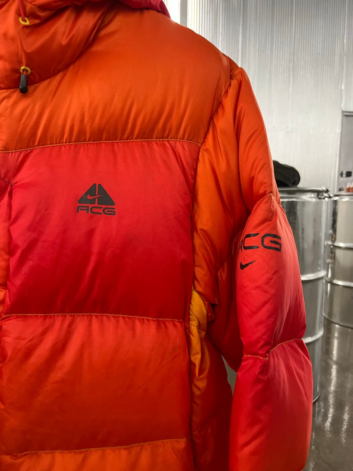 나이키 acg sunburst 선버스트 패딩 자켓 M 상품이미지4