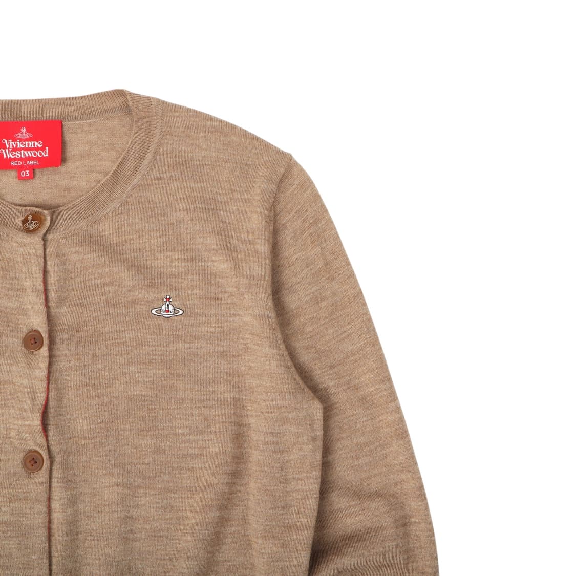 비비안웨스트우드 레드라벨 orb 울 가디건 상품이미지3
