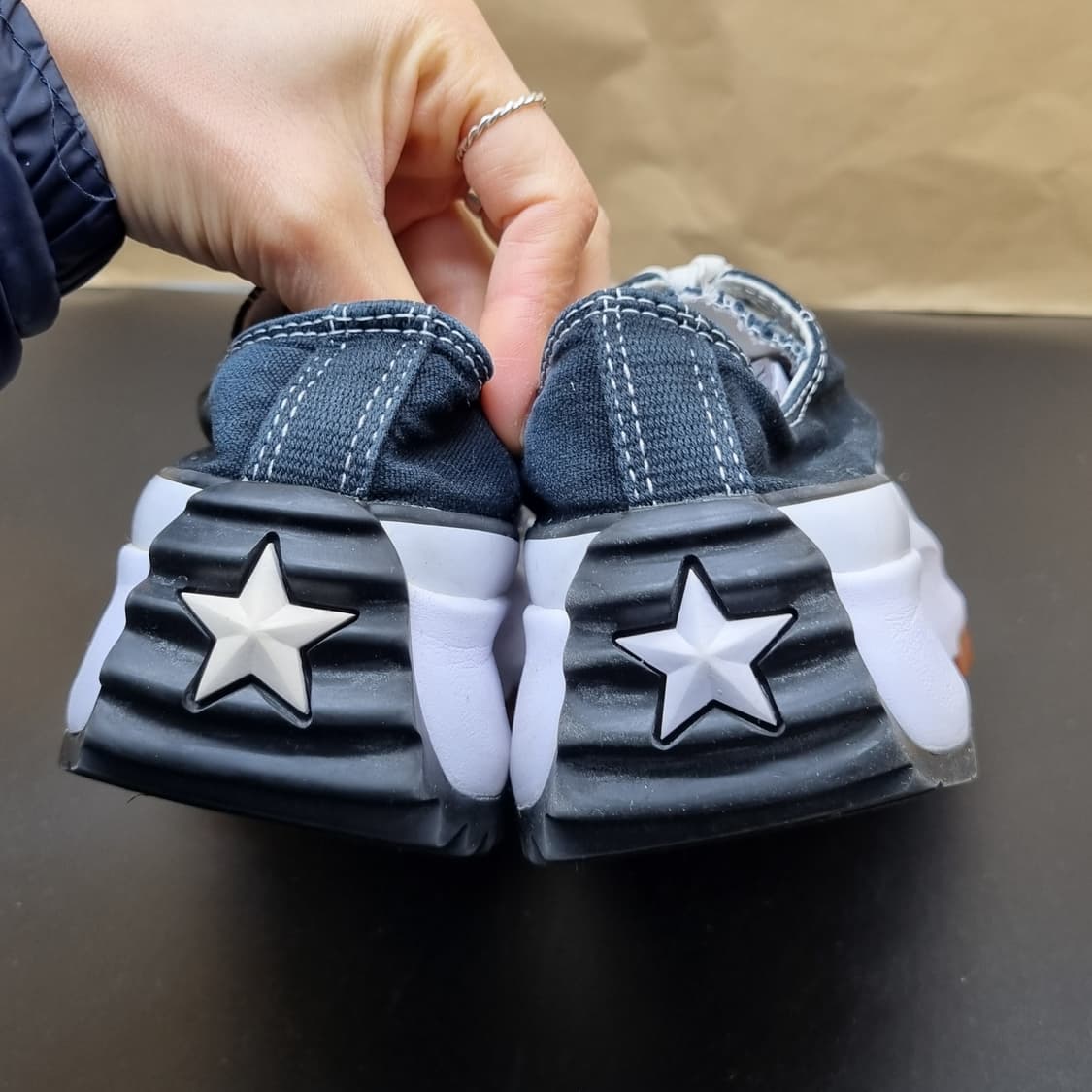 컨버스 런스타 하이크 로우 스니커즈240 상품이미지4