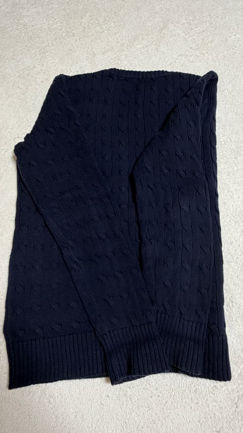 폴로 니트 네이비 상품이미지2