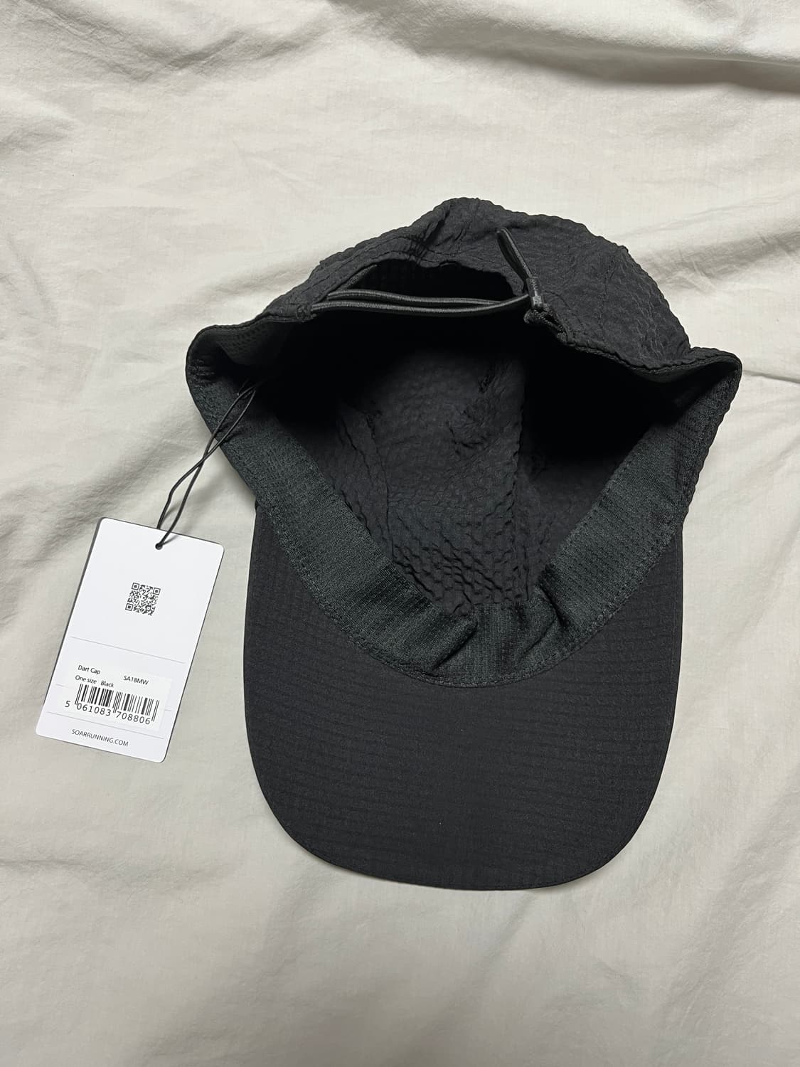 Soar running 소어 러닝 다트 캡 블랙 새상품 상품이미지3
