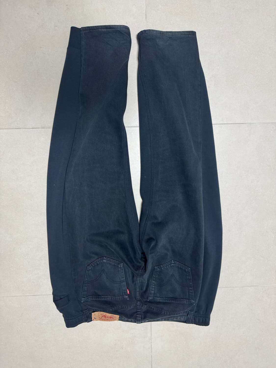 블레스 BLESS 오버 조깅진 블랙 L 10꼬르소꼬모 상품이미지7