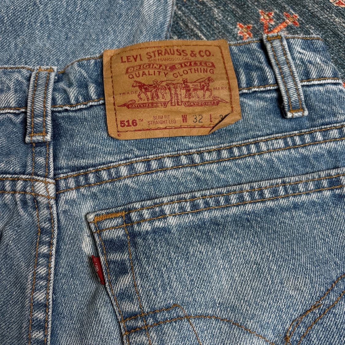 리바이스 516 데님팬츠 상품이미지5