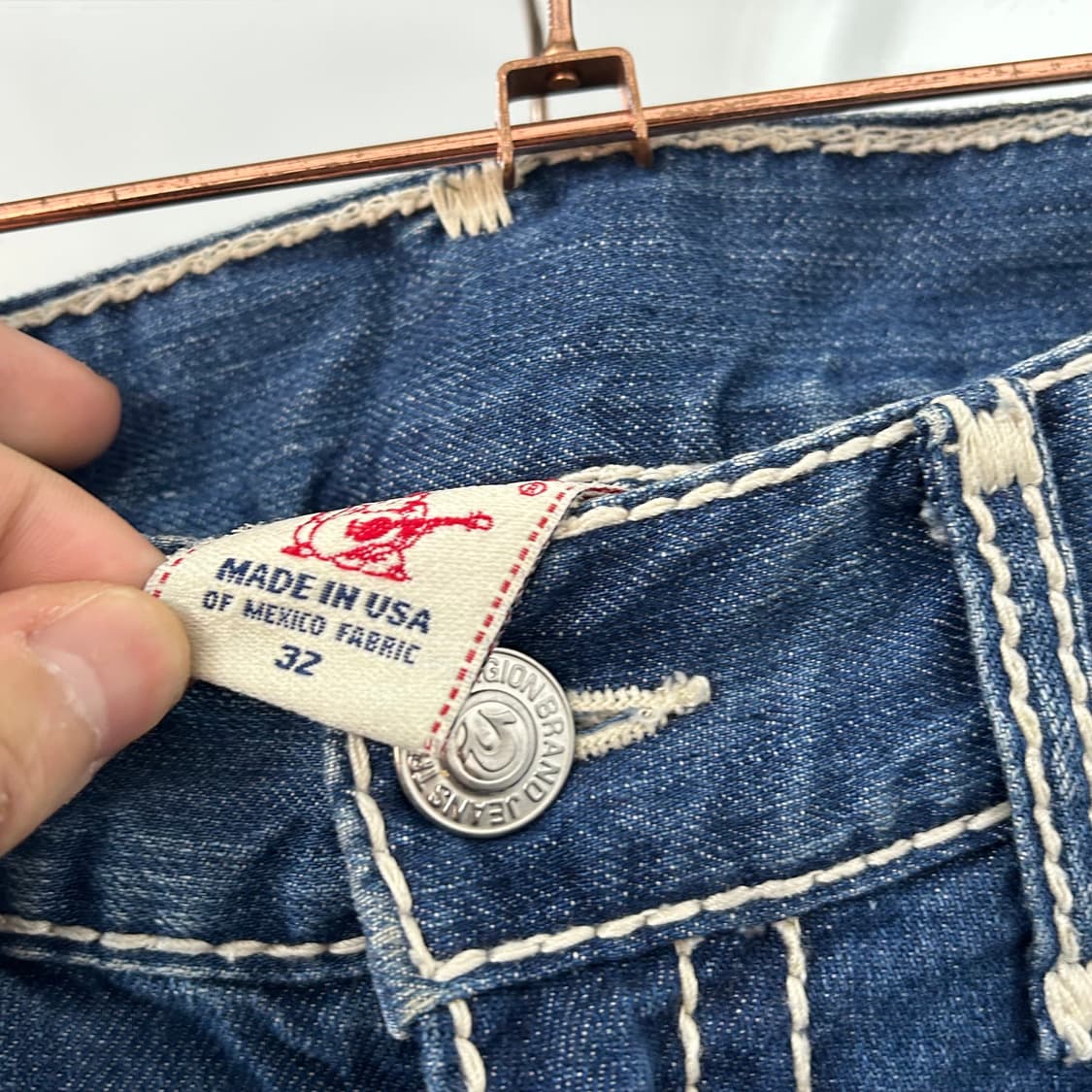 트루릴리전 월드투어 데님 팬츠 상품이미지8