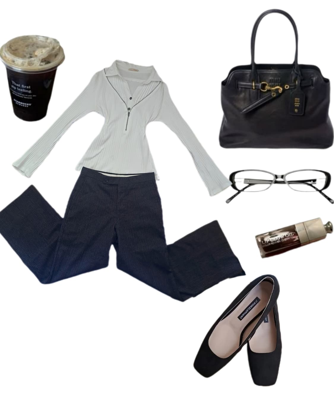 울100% 긱시크 세트 (상하의구두) 오피스사이렌 상품이미지1