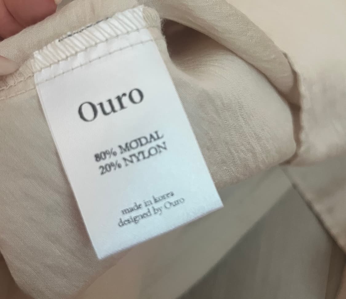 아우로 프릴 블라우스 상품이미지6