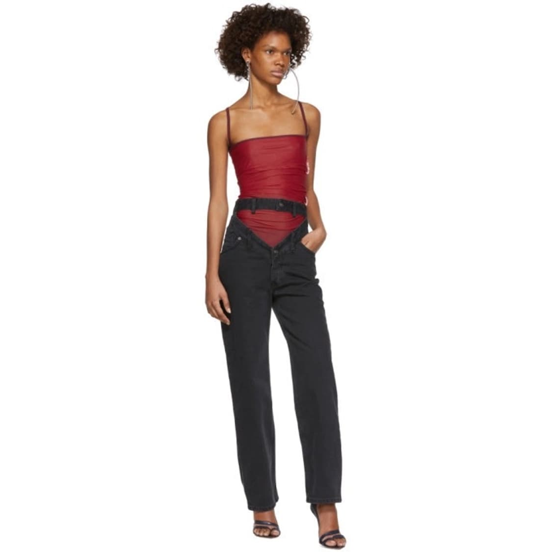 Y/project cut out waistband denim jeans  상품이미지2