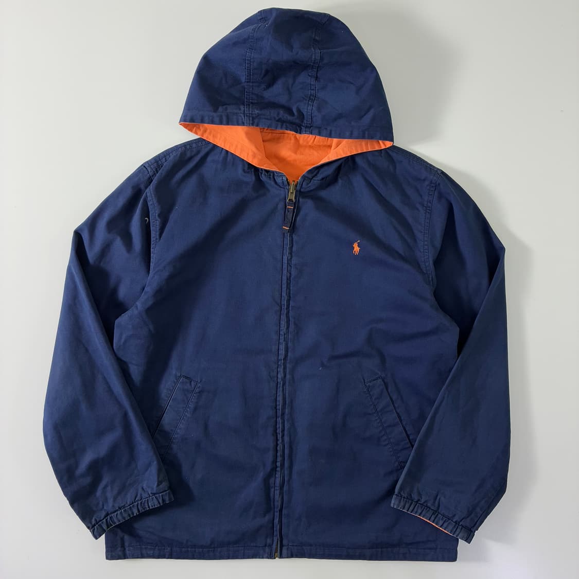 Polo  폴로 랄프로렌 자수 코튼 리버시블 후드 자켓 상품이미지3