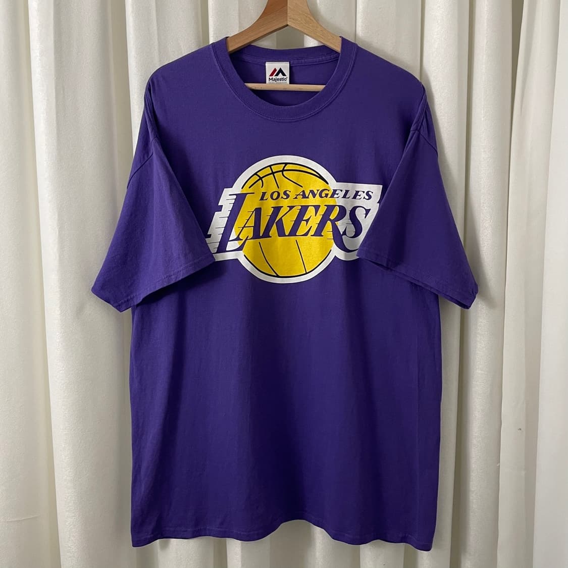  마제스틱 퍼플 레이커스 반팔 상품이미지1