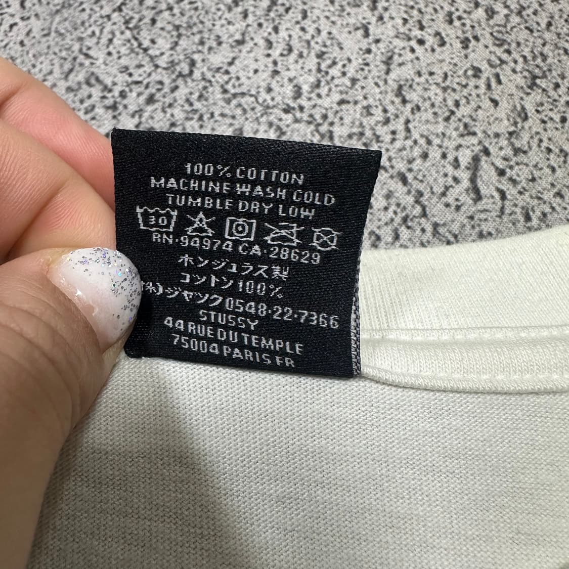 ✨ (바배) 스투시 다이스 반팔티  상품이미지4