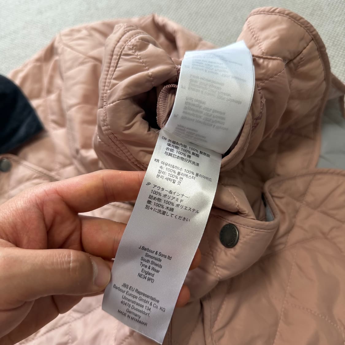 바버 Barbour 퀄팅 자켓 상품이미지6
