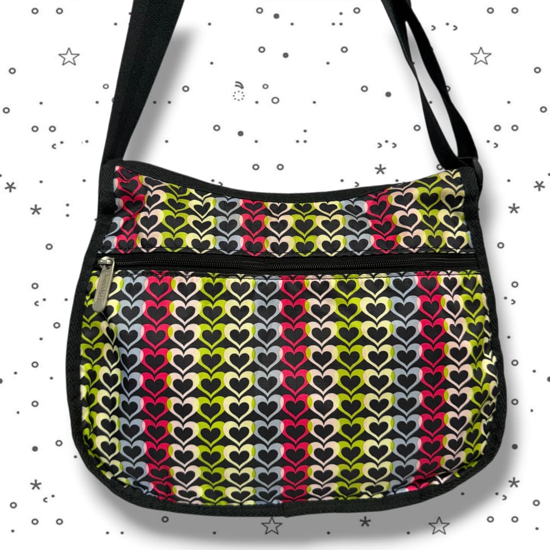 LeSportsac 레스포삭 하트 패턴 크로스백 상품이미지2