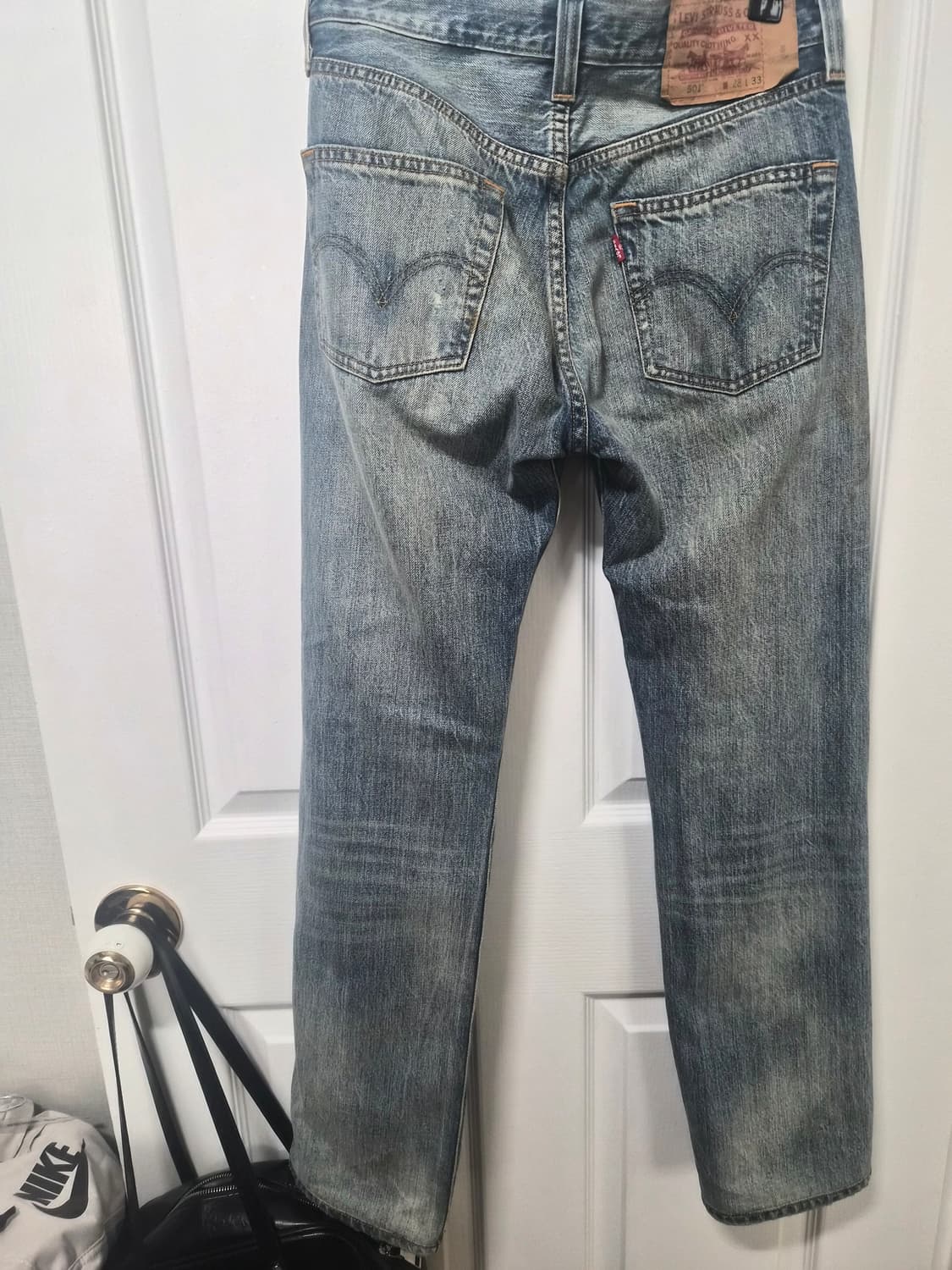 리바이스 501 데미지 워싱 청바지 상품이미지6