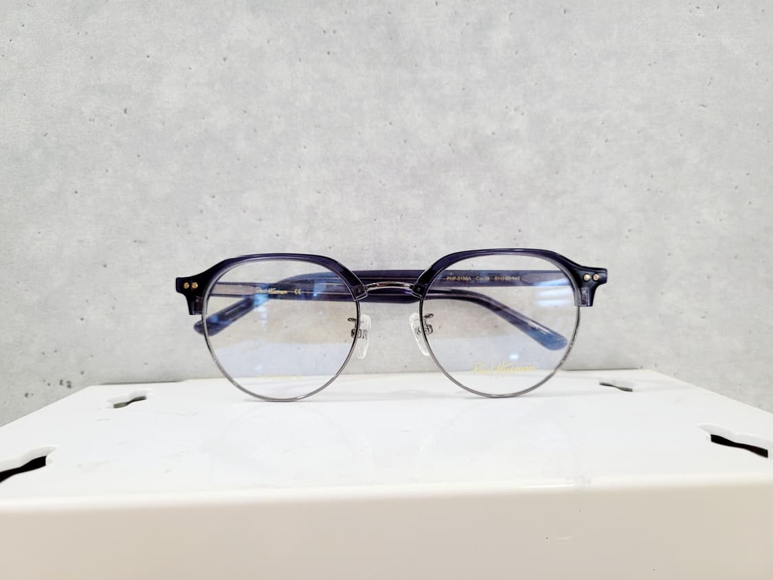 폴휴먼 안경 PHF-5198A 네이비칼라 하금테 상품이미지10