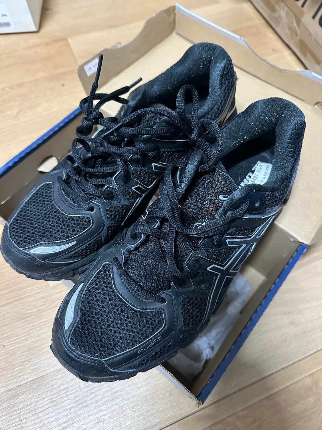 아식스 젤카야노21 블랙 260 상품이미지6