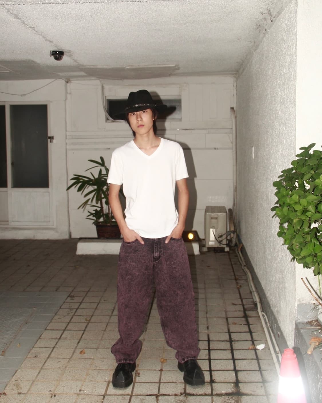 23FW LABROS purple jean 상품이미지2