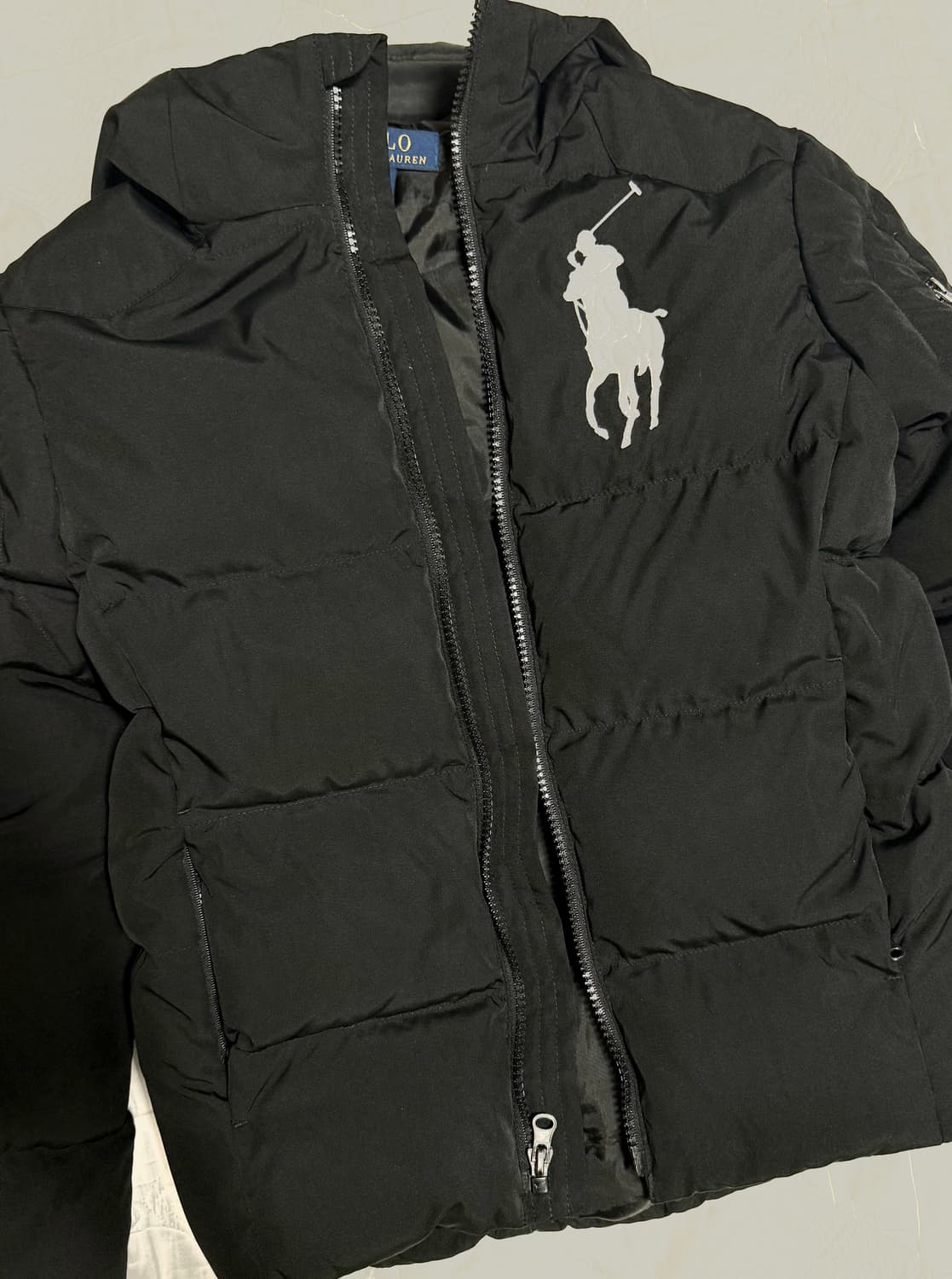 빅로고 폴로 패딩 상품이미지1