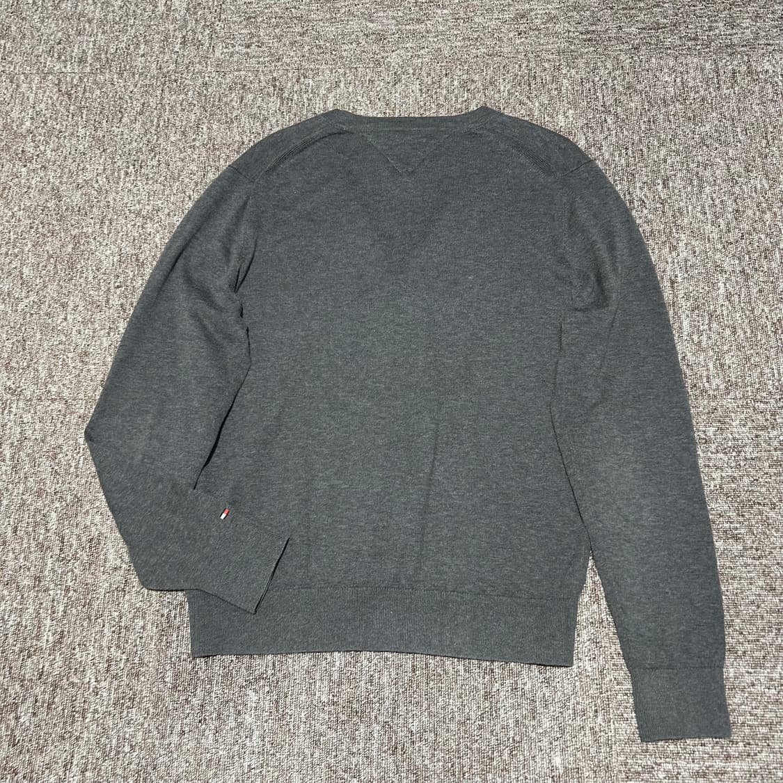 L) 타미힐피거 그레이 코튼 실크 가디건  상품이미지4