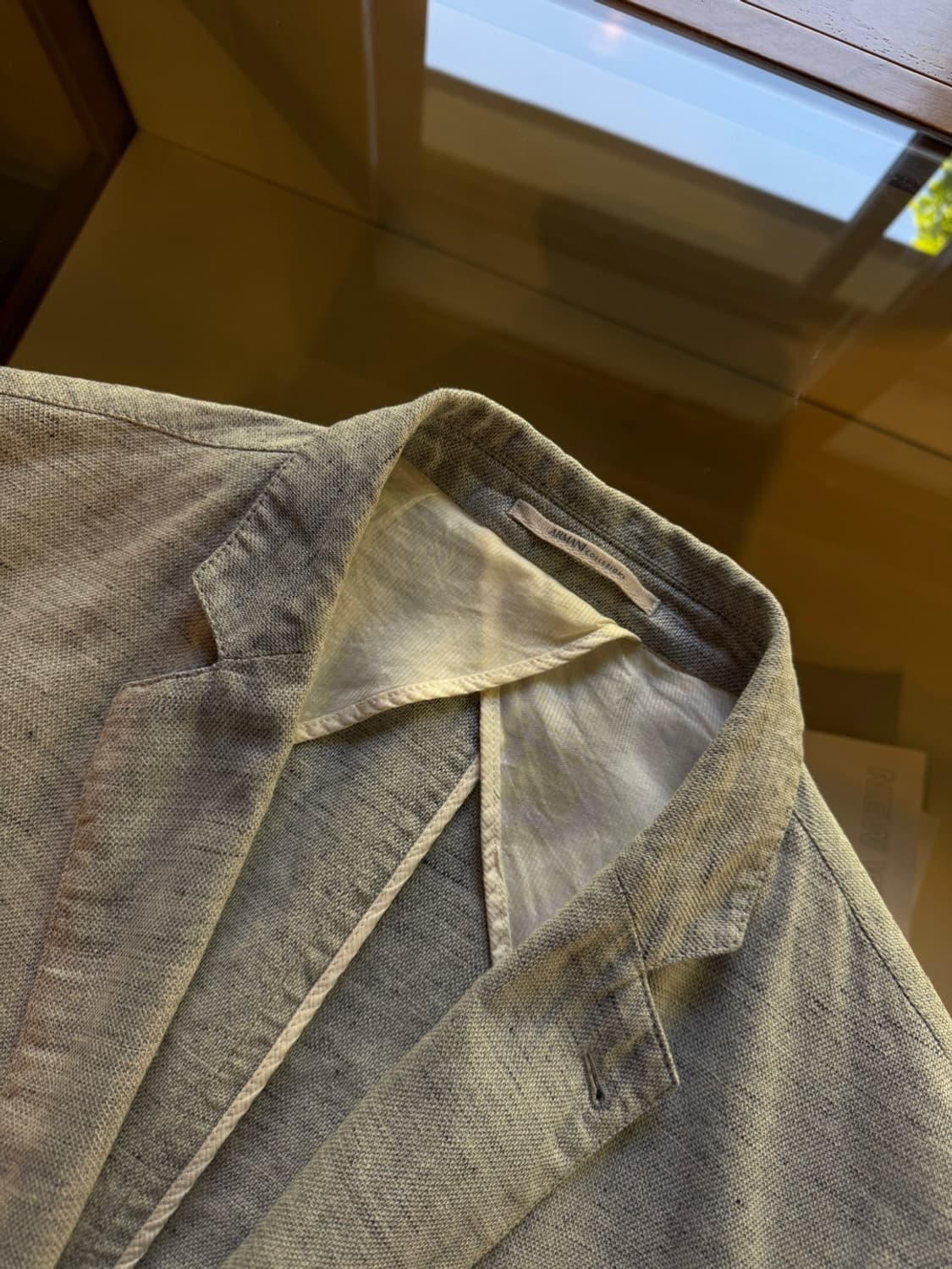 아르마니 꼴레지오니 리넨 자켓 105 상품이미지6