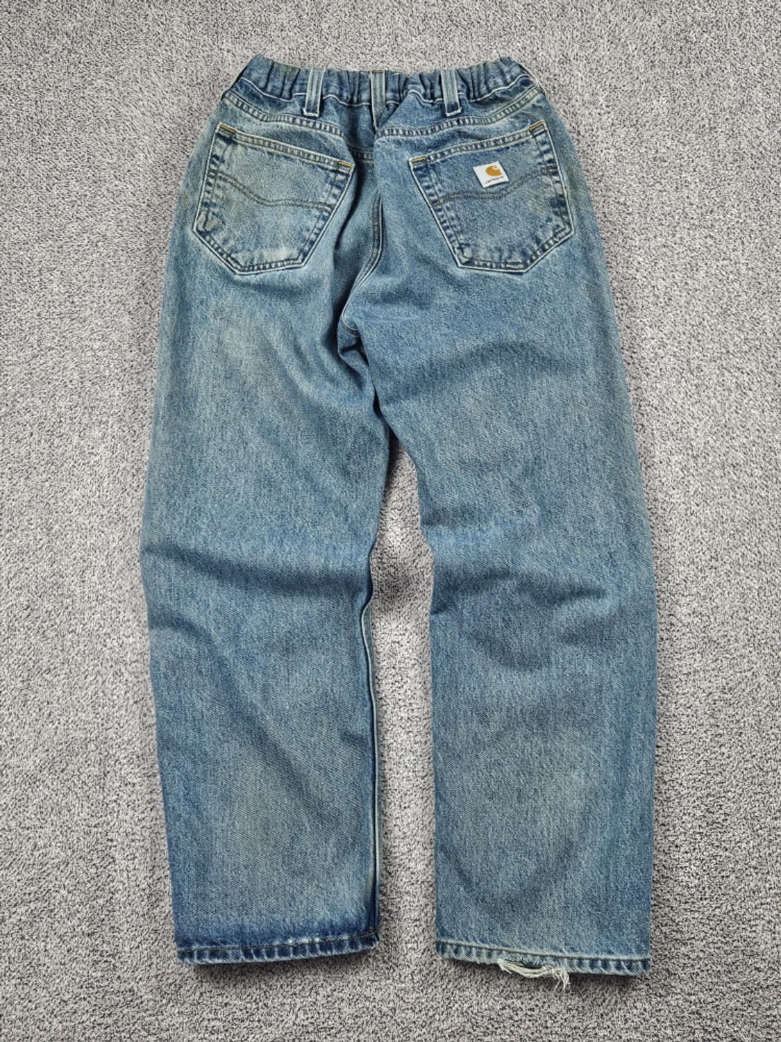 칼하트 밴딩 커스텀 데님 워크 팬츠 ( 38X30 추정 ) / 10055 상품이미지4