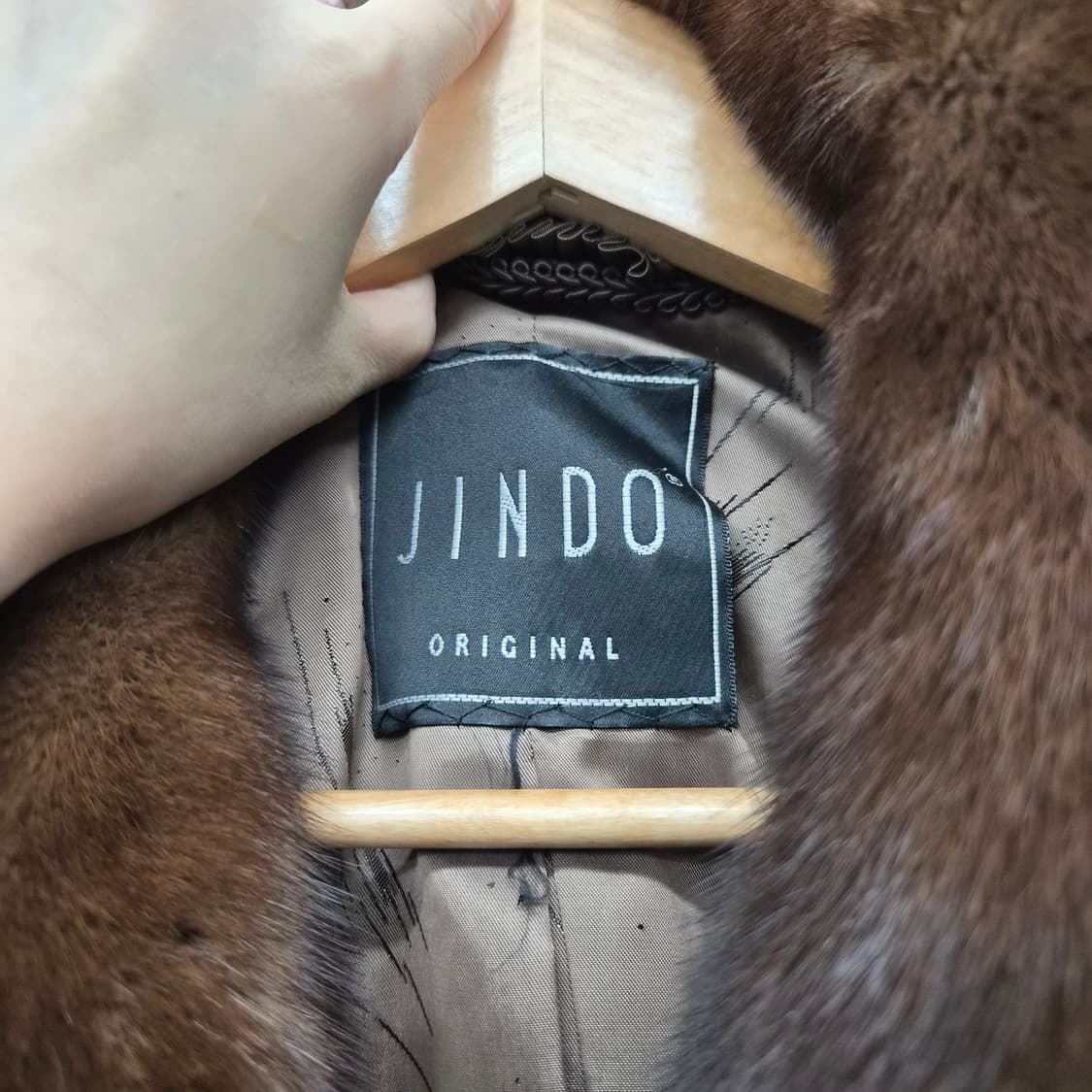 진도 밍크 코트 여성 L 상품이미지4