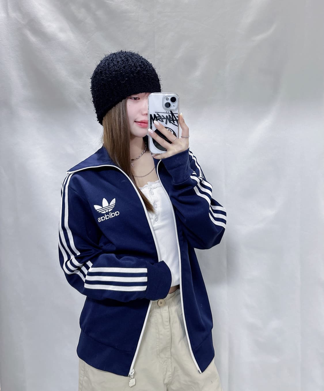 아디다스 유로파 네이비 트랙탑  상품이미지2