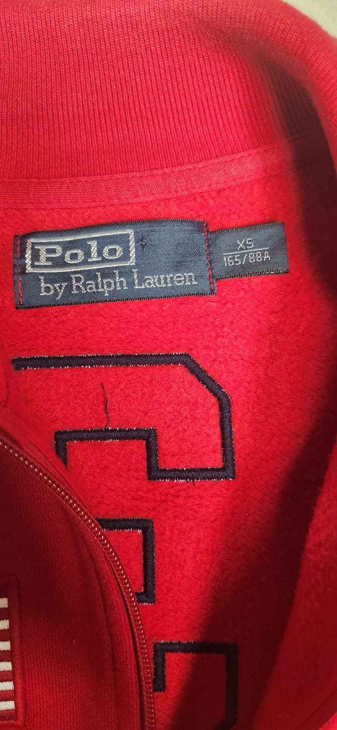 폴로 빅포니 성조기 집업 져지 상품이미지3