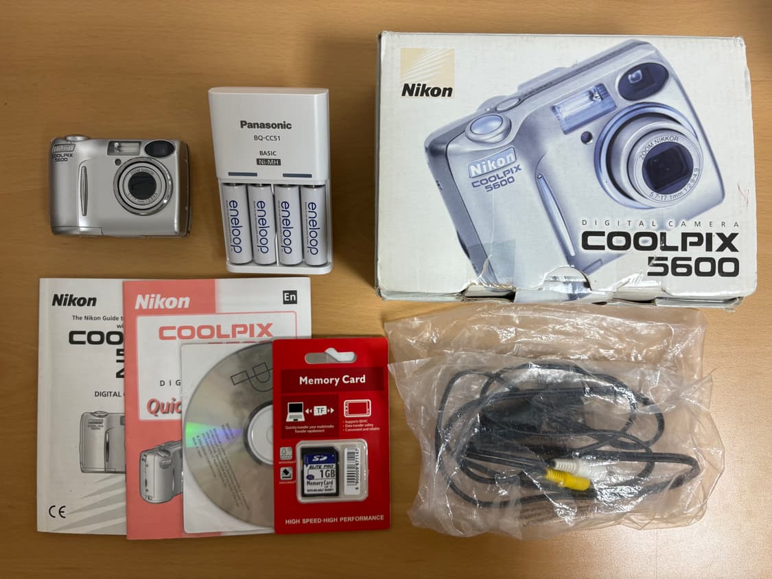 풀박, 작례O) 니콘 쿨픽스 5600 Nikon Coolpix 5600 상품이미지2