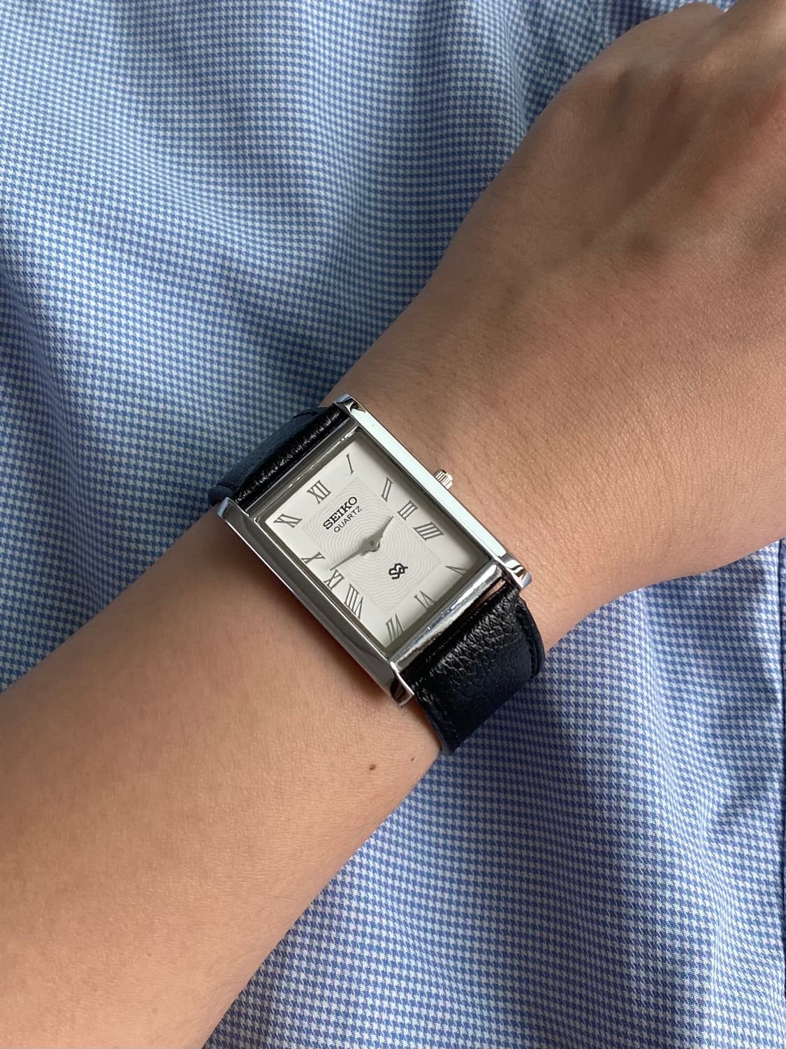 Seiko 세이코 탱크 쿼츠 로마 상품이미지5