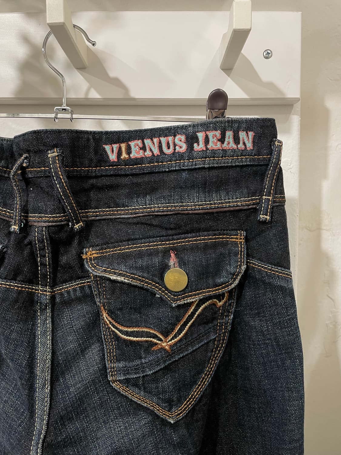 something by EDWIN 부츠컷 자수 데님 상품이미지9