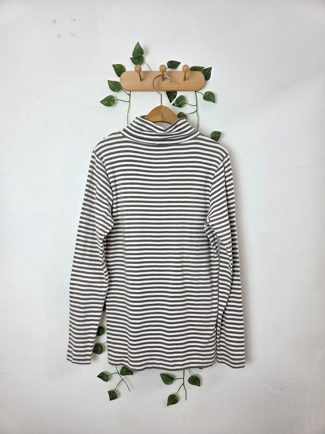 뮤트 단가라 목폴라 슬리브 상품이미지4