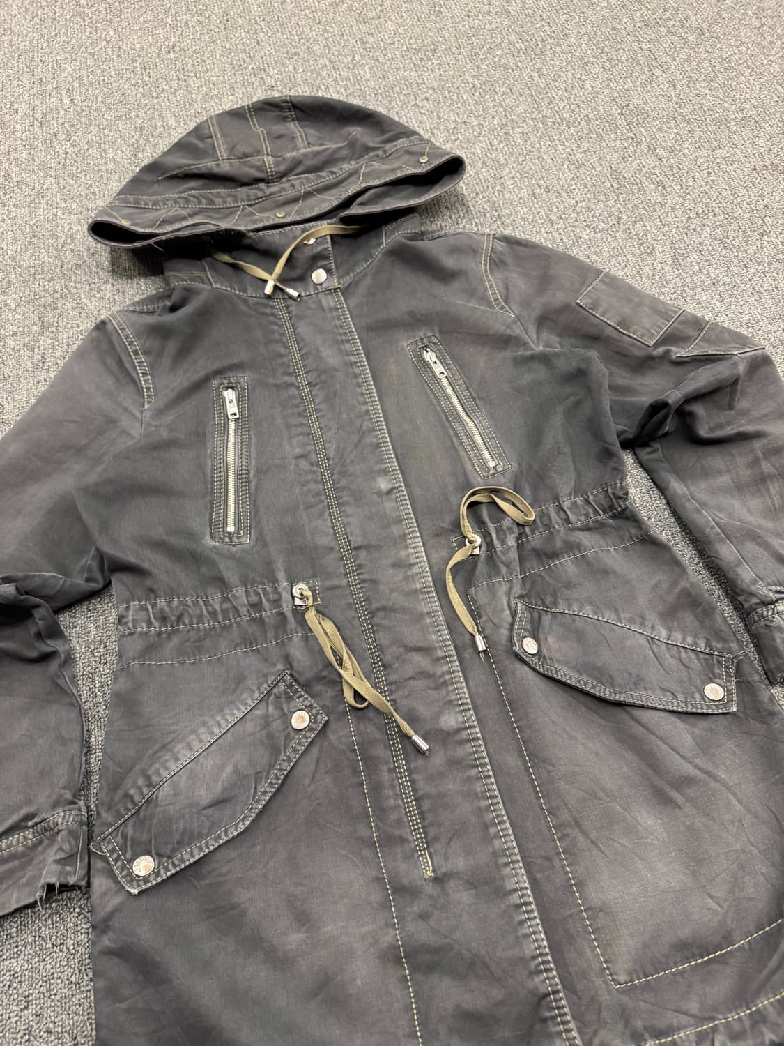 OS)Bershka 빈티지 Y2K 야상점퍼 상품이미지2