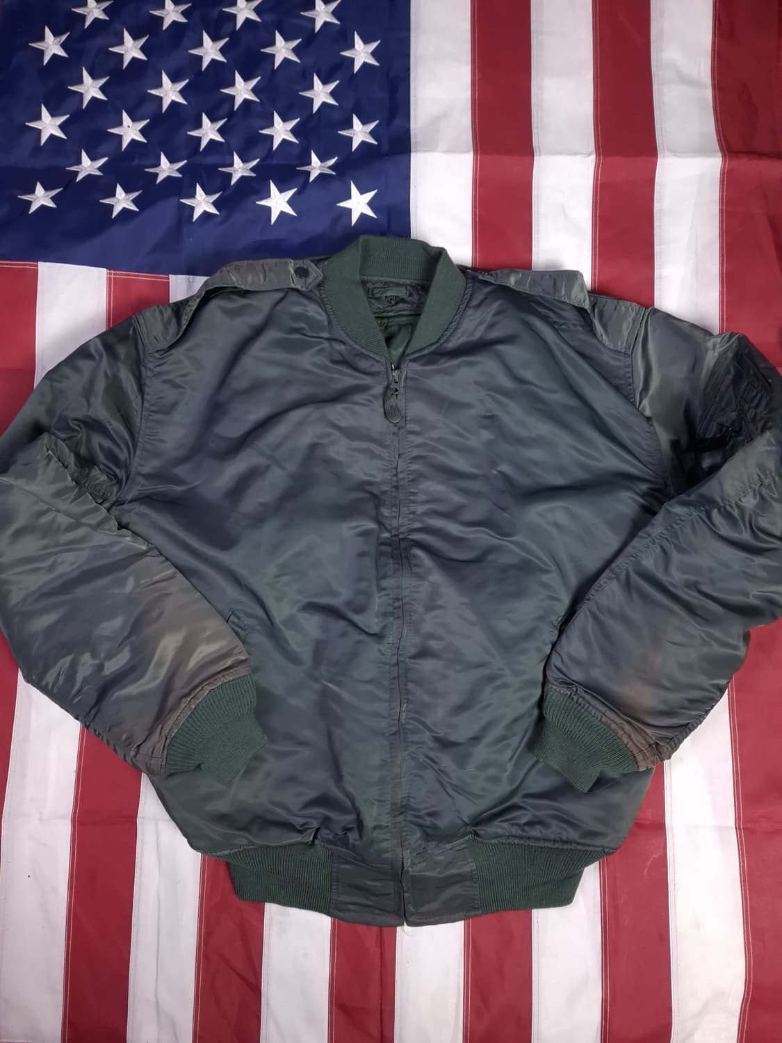 새제품 오리지날 서울의봄 90's 국군장교용 MA-1 항공점퍼 상품이미지1