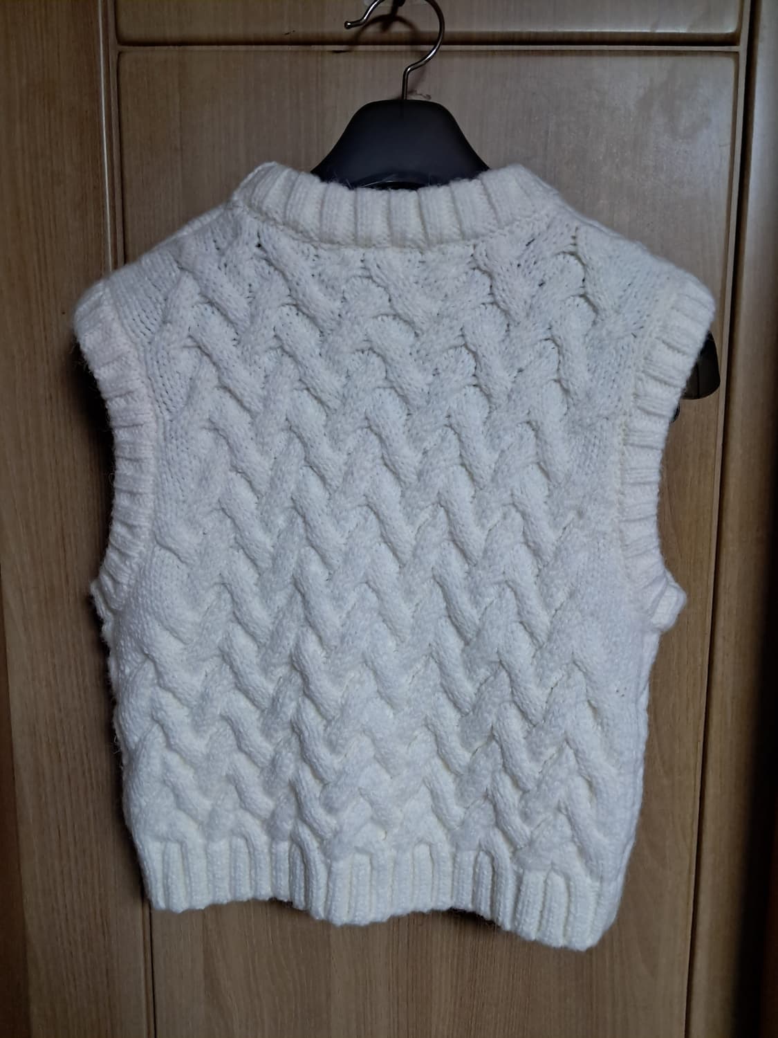 자라 자카드 니트 조끼 S 상품이미지2