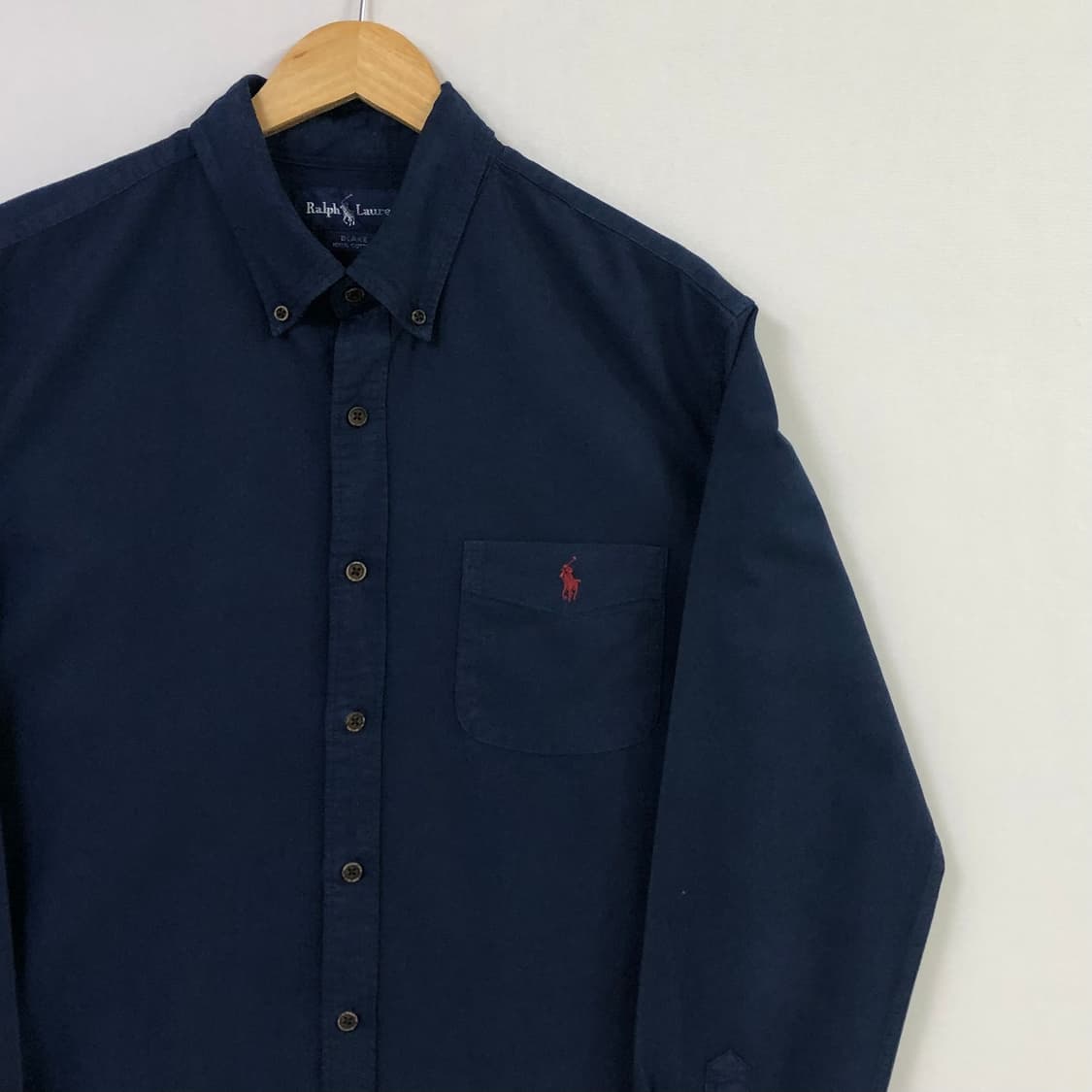 L 폴로 네이비 옥스포드 셔츠 상품이미지1