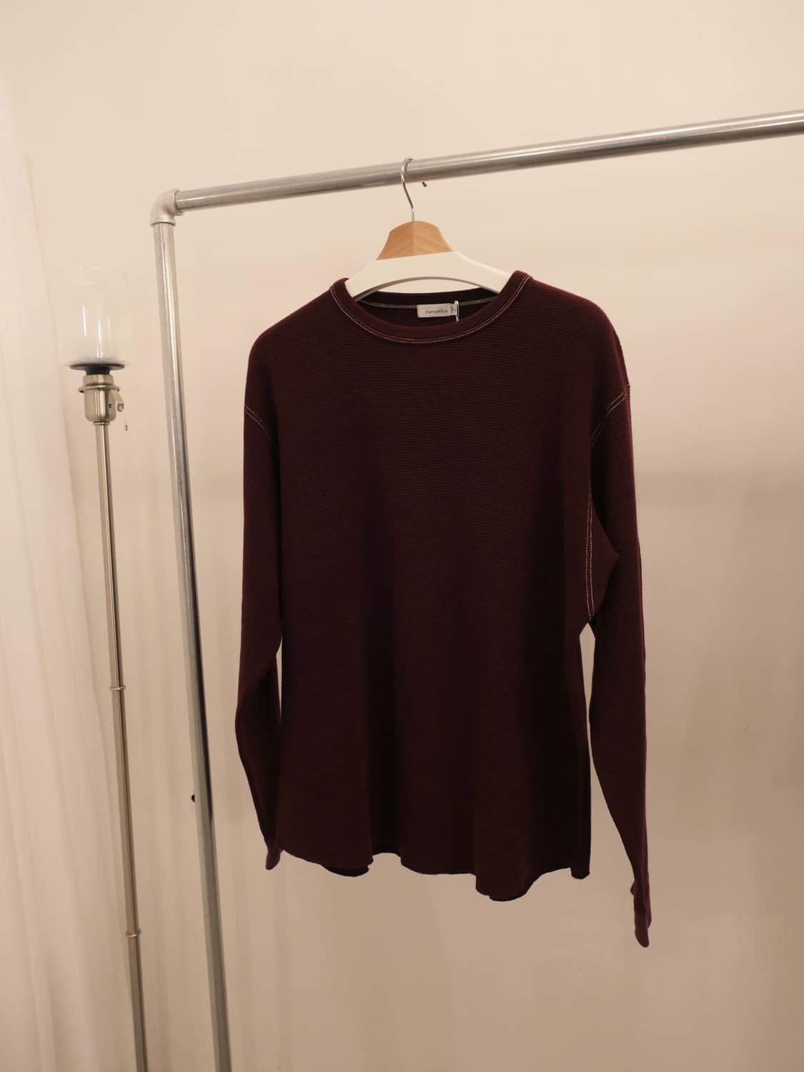 나나미카 와플 롱슬리브 상품이미지1