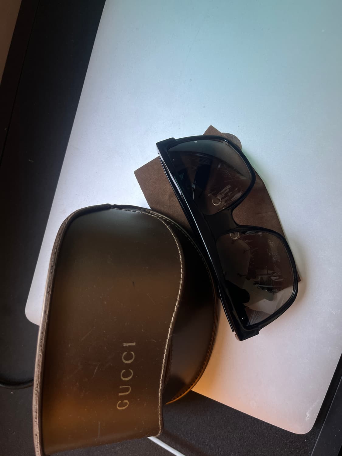 Gucci 그라데이션 스퀘어 선글라스 상품이미지4