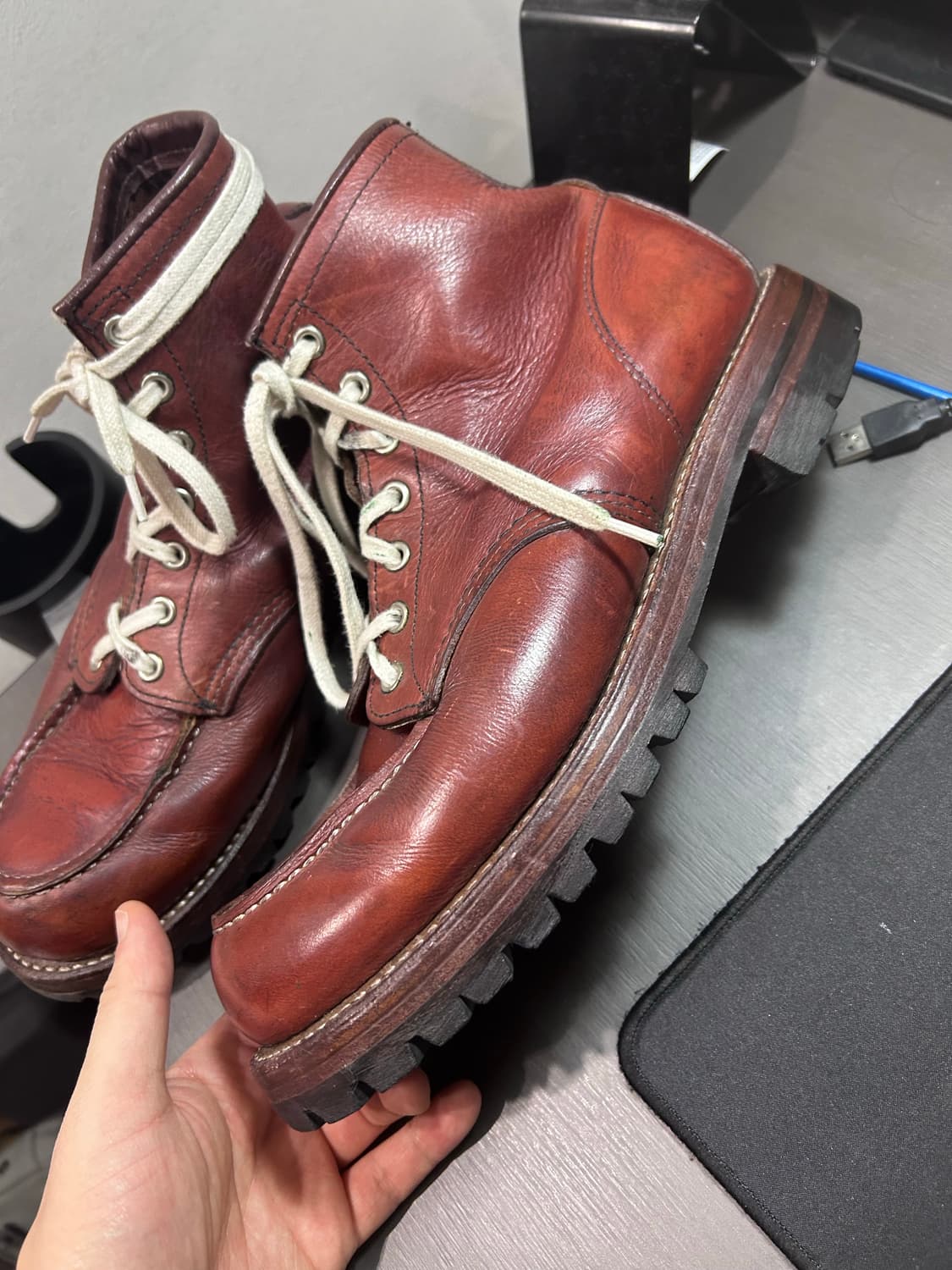 레드윙 목토 아웃솔 커스텀 상품이미지3