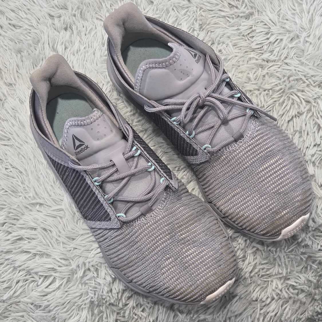 2q-29:리복 플렉스위브 트레이닝 스니커즈 그레이 (235mm 상품이미지4