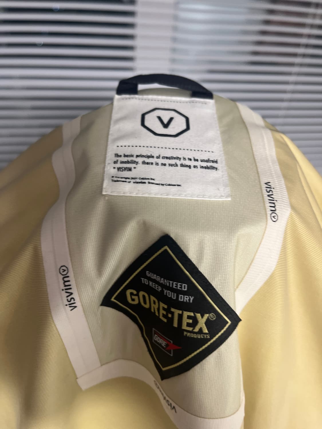 VISVIM 올드비즈빔 블랙 고어텍스 노마드 3L 자켓 M 상품이미지8