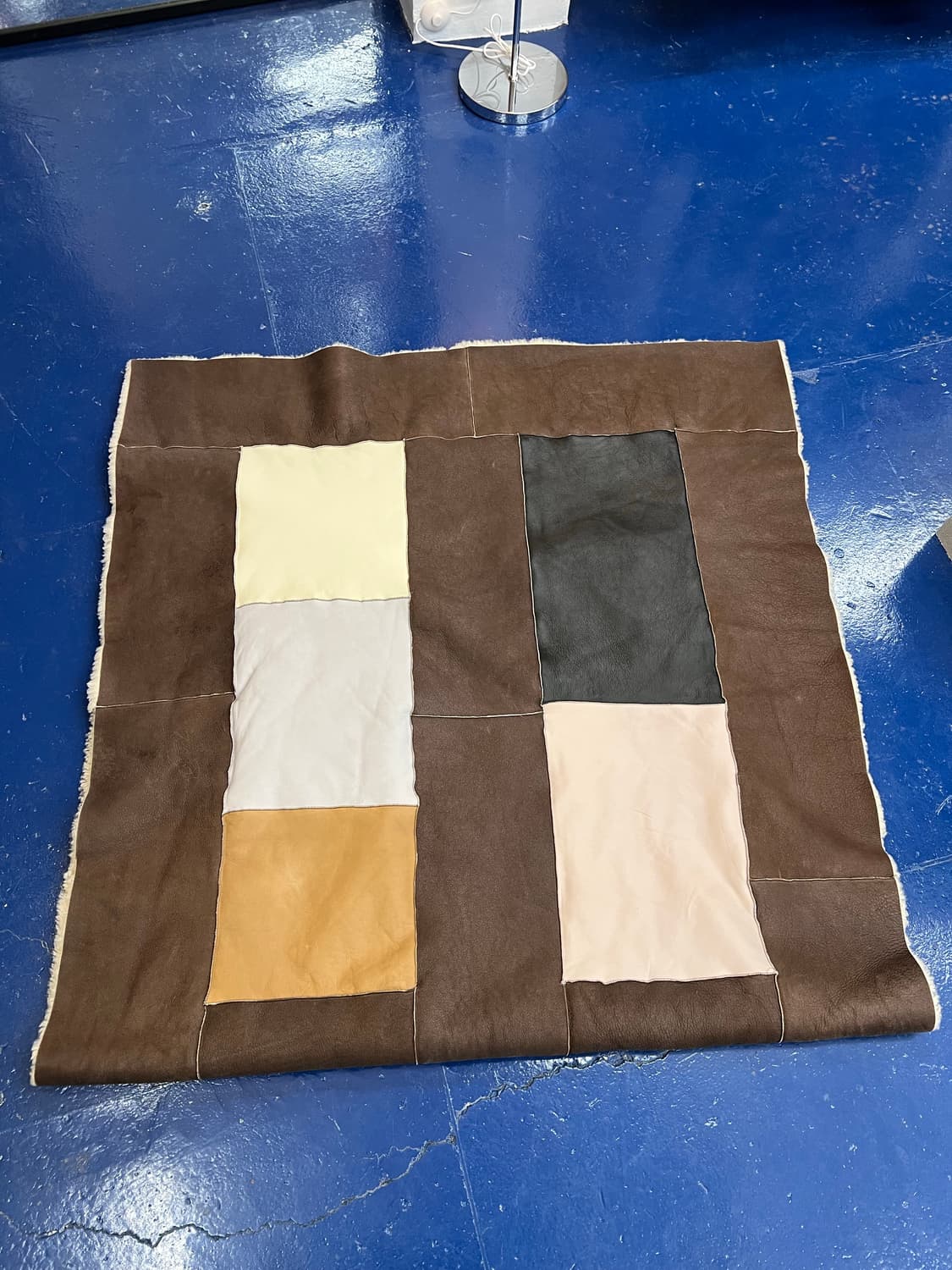 천연 양가죽 양털 무스탕 러그 상품이미지1