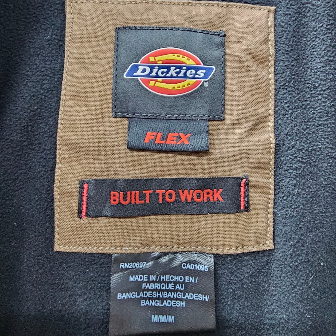 Dickies FLEX 워싱 블랙 셔츠 자켓 아우터 상품이미지8