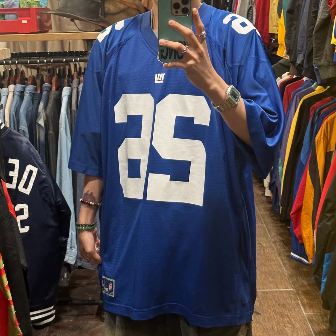 [HI] NFL 반팔져지 블루 상품이미지3