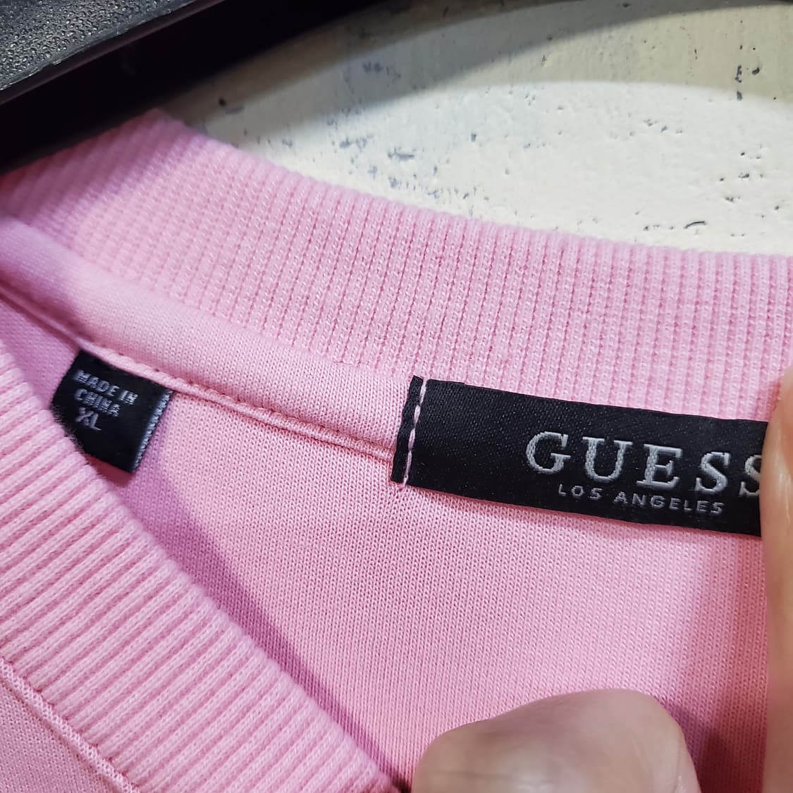 게스 로고 맨투맨  상품이미지4