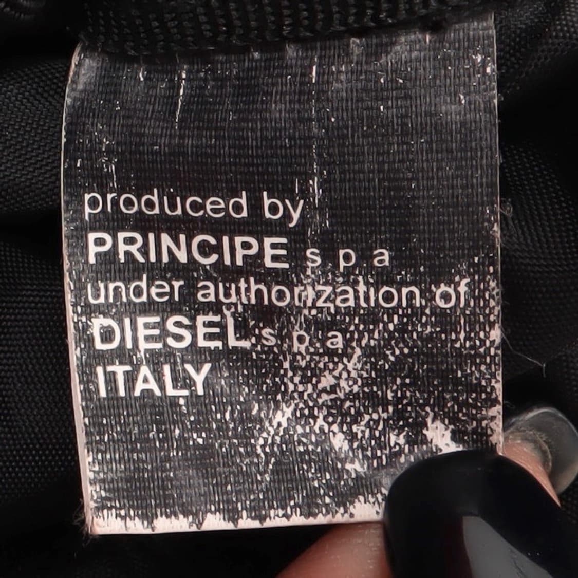 디젤 레드 2way 나일론 백 상품이미지9